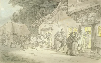 Die Rast des Fuhrmanns, ca. 1800-05
